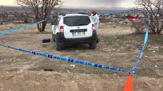 Konya Kayıp Olarak Aranırken, Otomobilde Vurulmuş Olarak Ölü Bulundu