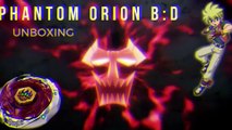 Phantom Orion B:D Takara Tomy UNBOXING - Beyblade Metal Fury