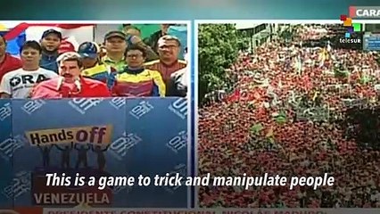 President Maduro: The U.S. Coup has Failed