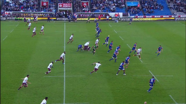 TOP 14 - Essai Semi RADRADRA (UBB) - Bordeaux-Bègles - Grenoble - J17 - Saison 2018/2019