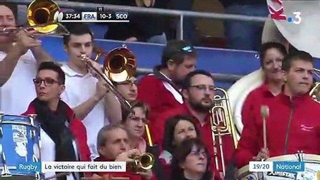 Rugby : les Bleus s'imposent face à l'Écosse en Tournoi des six nations