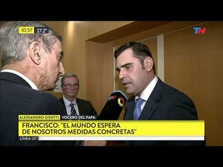 Cumbre histórica: habló el vocero del Papa Francisco