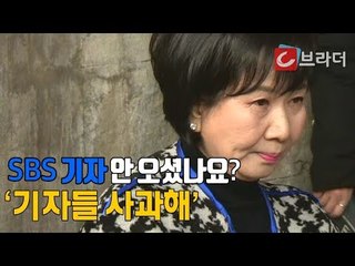 ‘기자들 사과해’ SBS 기자, 조선일보 기자 찾은 손혜원 목포 기자회견 [씨브라더]