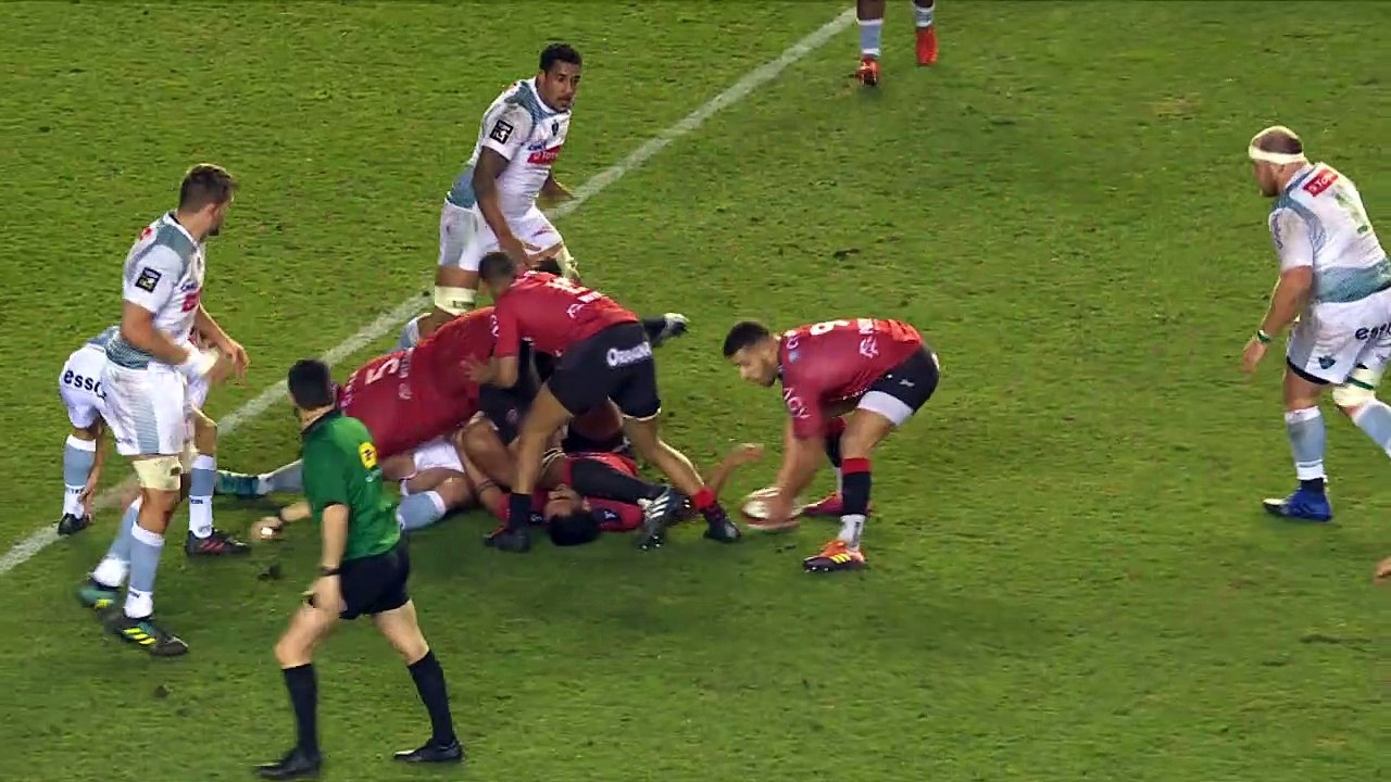 TOP 14 - Essai Josua TUISOVA (RCT) - Toulon - Pau - J17 - Saison 2018/2019