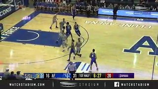San Jose State vs. Air Force Basketball Highlights (2018-19)