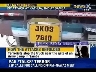 Pakistan talks peace - Terrorists escape in a truck after the attack