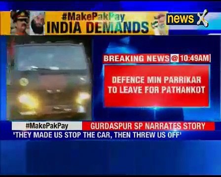 Pathankot Attack: Defense Minister Manohar Parrikar will leave for Pathankot