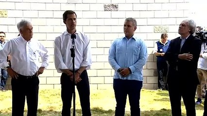 Guaidó diz que ajuda humanitária não é suficiente