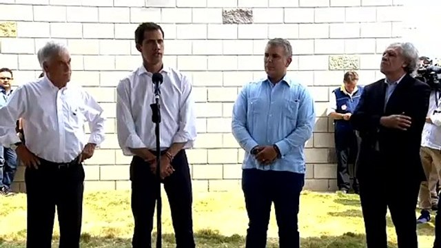 Guaidó diz que ajuda humanitária não é suficiente