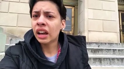 Wow check out this UNHINGED video of liberal crying about how Cocaine Mitch treated activist kids!