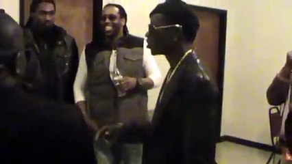swagg gossip skinnymane backstage with Michael Blackson