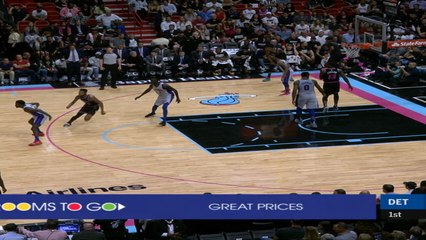 Detroit Pistons at Miami Heat Recap Raw