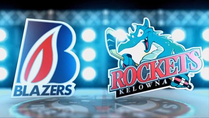 WHL Kelowna Rockets 2 shutout Kamloops Blazaers 0