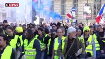 Mobilisation des gilets jaunes : des heurts à Paris