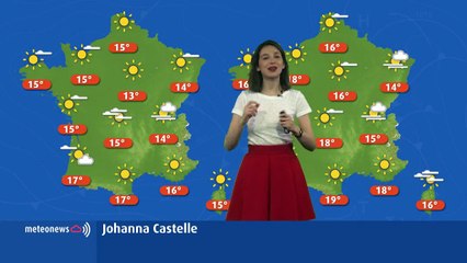 Météo : les prévisions pour le début de la semaine prochaine