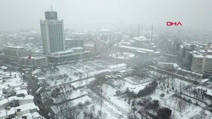 İstanbul- Kar, İstanbul'u Beyaza Bürüdü