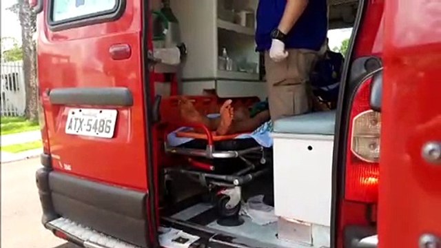 Idoso cai após desmaio e é socorrido pelo Siate no Santa Cruz
