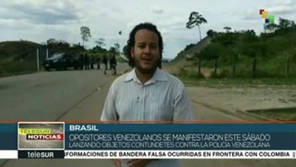Calma en la frontera de Venezuela con Brasil tras intentona golpista