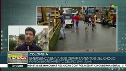 Colombia: sigue la emergencia en Chocó por las inundaciones