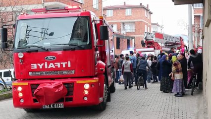 Yangında çocukları, komşuları ve itfaiye ekibi kurtardı - ORDU