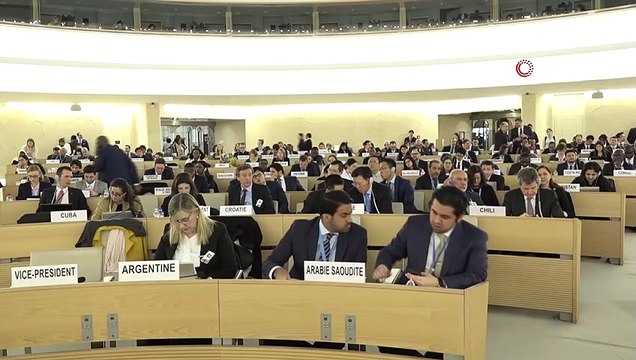 - Çavuşoğlu: 'Uygur Türkleri Ve Diğer Müslüman Gruplara Yönelik İnsan Hakları İhlallerine İlişkin Bulgulardan Endişeleniyoruz'-'israil, Filistinlilerin Yaşama Hakkına Bile Karşı'- Dışişleri Bakanı Çavuşoğlu, İnsan Hakları Konseyi O...