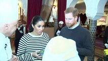 Duke and Duchess of Sussex taste traditional Moroccan food