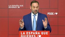 Ábalos anuncia que el PSOE no vetará a nadie en los debates electorales