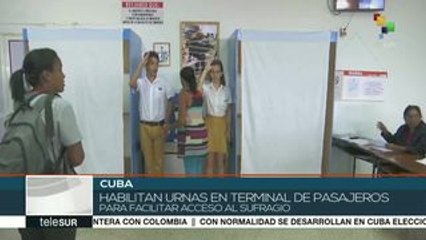 Cuba:abren centros de votación de referendo en hospitales y terminales