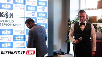 KOK FIGHT SERIES 23.02.2019  IN RIGA Press Conference ❗️