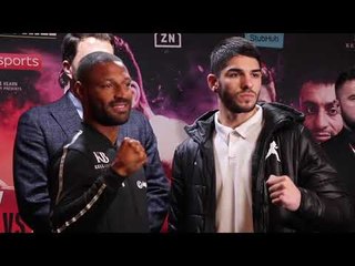 ALL OF THE LIGHTS! KELL BROOK v MICHAEL ZERAFA *OFFICIAL* HEAD-TO-HEAD @ FINAL PRESS CONFERENCE