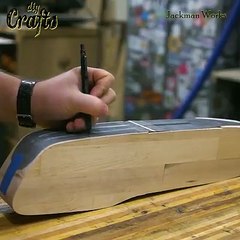 Carving a giant utility knife