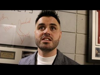 SAM JONES REACTS TO JOE JOYCE'S 6th ROUND STOPPAGE VICTORY v FORMER WORLD CHAMPION BERMANE STIVERNE