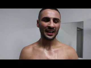 SIAR OZGUL IMMEDIATE POST-FIGHT REACTION TO POINTS WIN @ YORK HALL & REFLECTS ON VIKTOR POSTOL LOSS