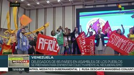 Asamblea Internacional de los Pueblos lucha contra el imperialismo