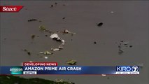 Amazon'un kargo uçağı düştü: Kazadan sağ kurtulan yok