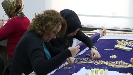Padişahların 'sof kumaşı' günlük kıyafetlerle dönüyor - ANKARA