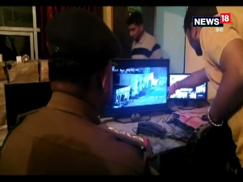 VIDEO: विधायक पुत्र ने साथियों के साथ टोल बूथ पर की ताबड़तोड़ फायरिंग - MLA andal singh son Rahul kansana firing on toll booth with his friends in morena hydrs