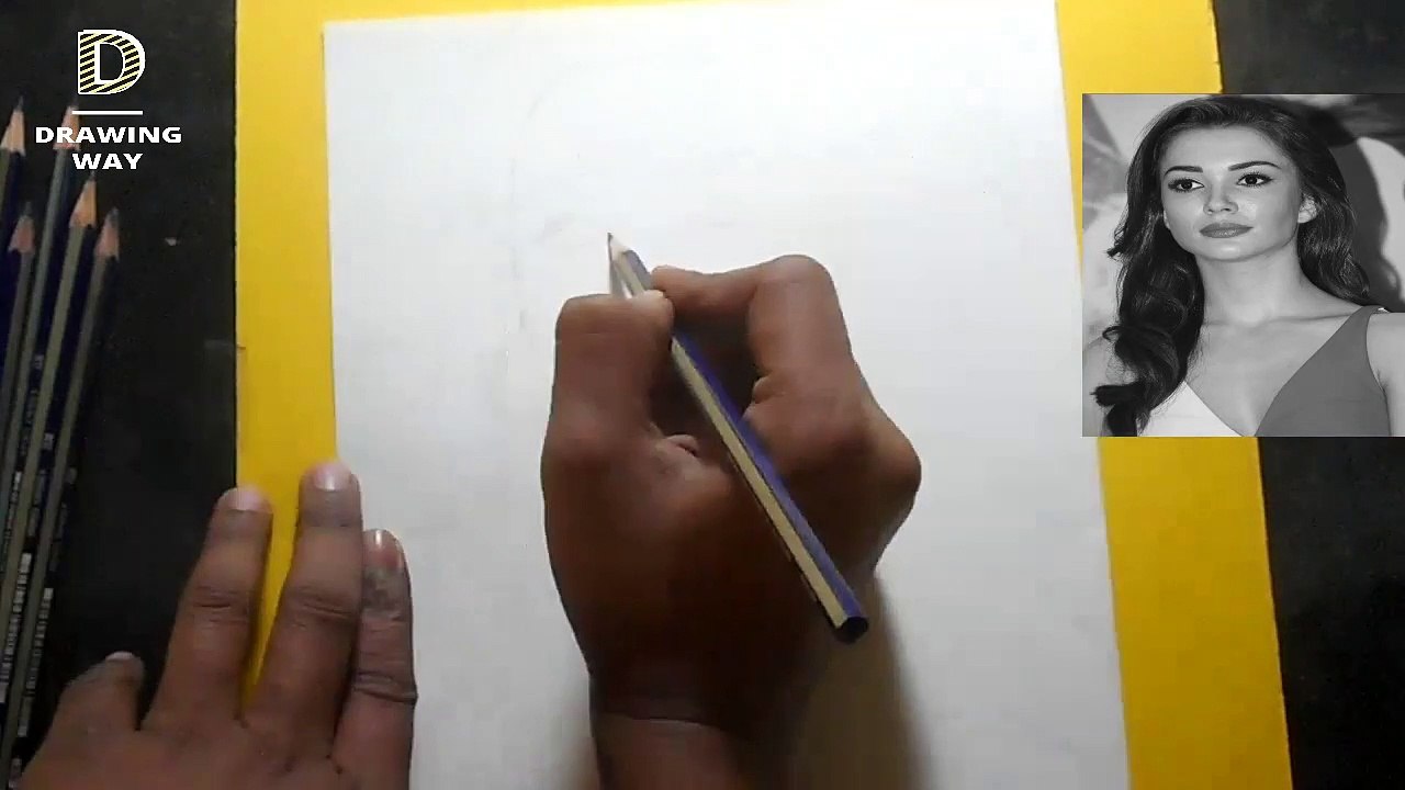 Amy Jackson Drawing (369 )