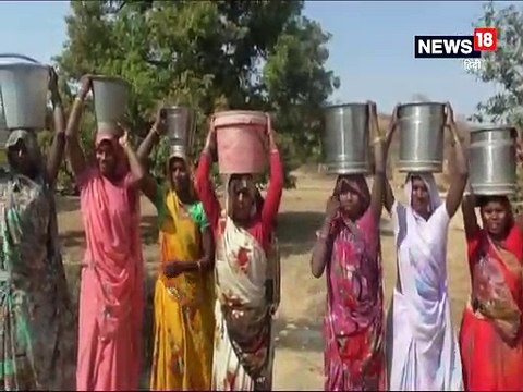 VIDEO: नदी का दूषित पानी पीने के लिए मजबूर एक दर्जन गावों के लोग - Villagers are compelled to drink contaminated water of river in sidhi hydrs