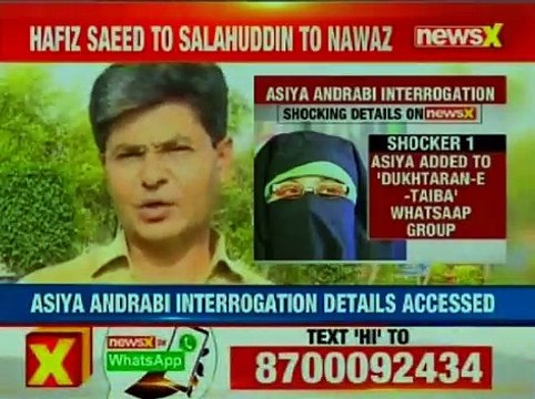 Asiya's terror push in J NewsX accesses exclusive interrogation details