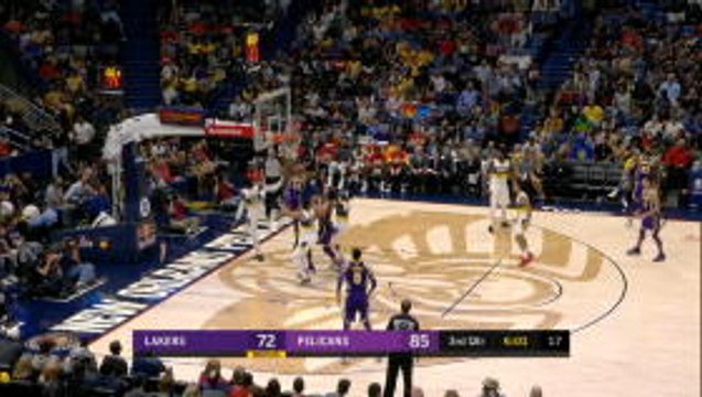 Diallo denies Ingram at the rim