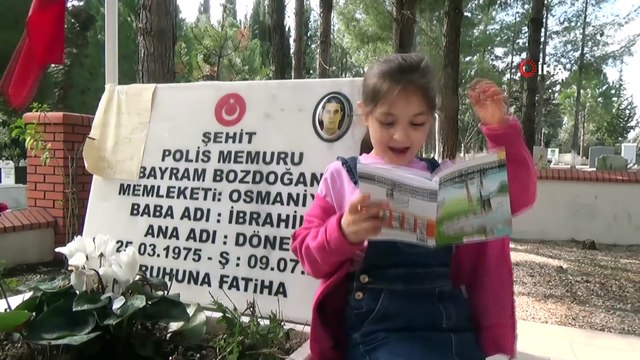Okuma Yazma Öğrendi, Şehit Babasına Mektup Yazdı