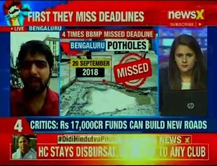 Bengaluru Potholes: BBMP allocates funds for repairing potholes