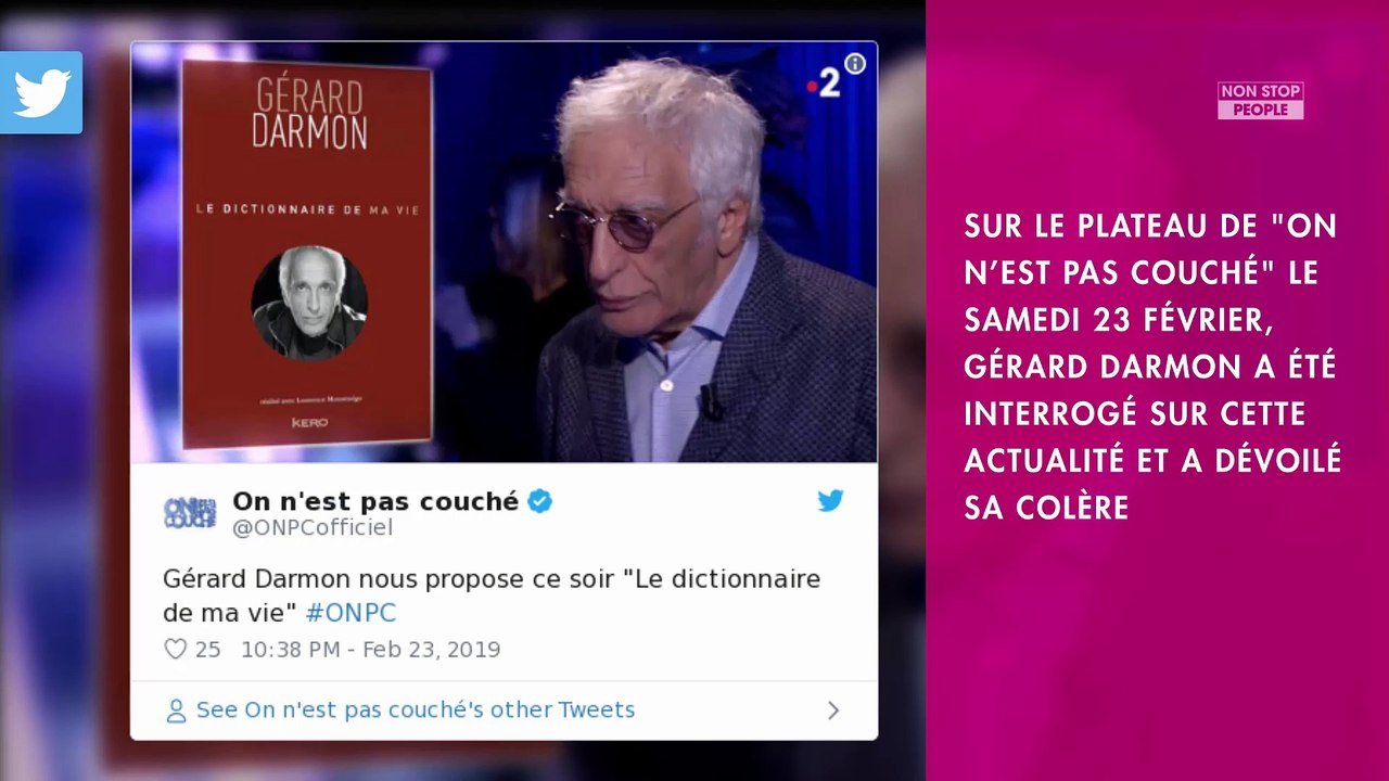 Gérard Darmon : en colère et ému après les actes antisémites