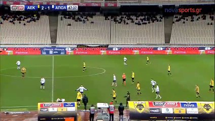 AEK Athens FC 2 - 1 Apollon Smyrnis - Full Highlights 23.02.3019 HD