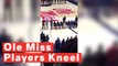 University of Mississippi basketball players kneel during national anthem to protest Confederacy rally