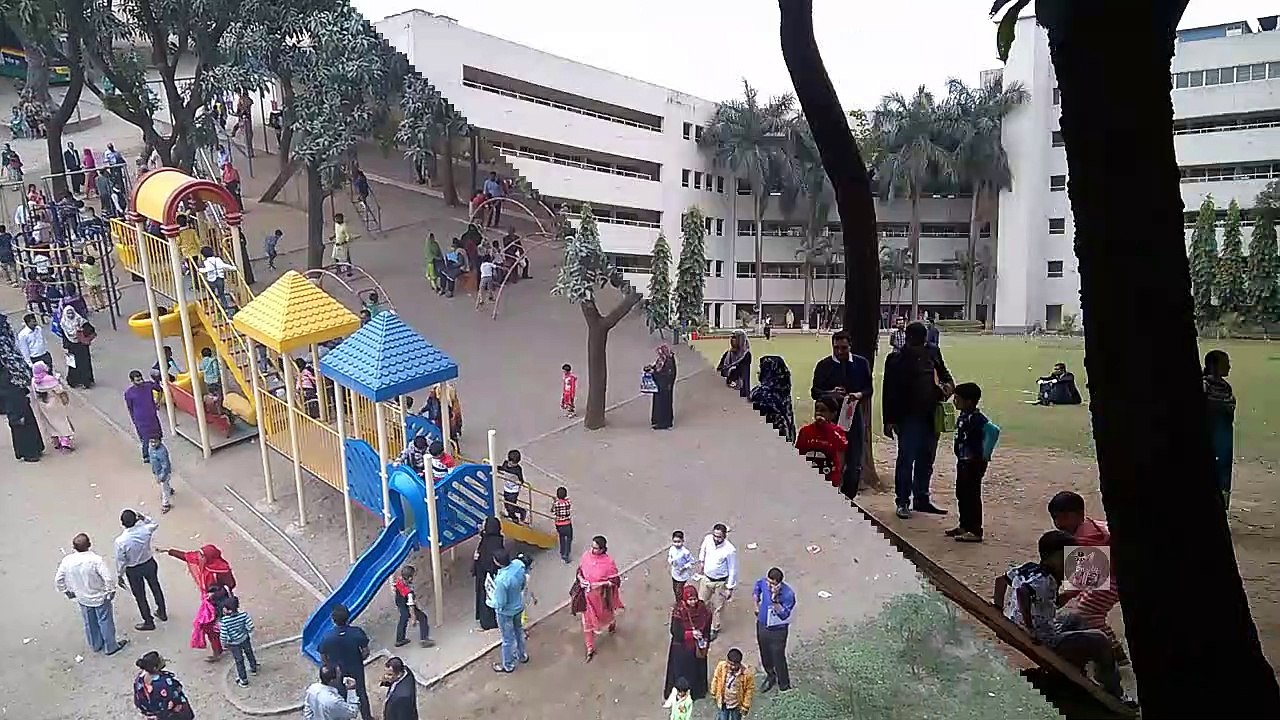 Adamjee Cant School | Funny Baby Playing Volleyball | Volleyball shorts | cantonment public school |