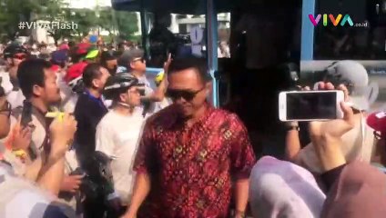 Ridwan Kamil, Iqbaal dan Vanesha Konvoi Hari Dilan