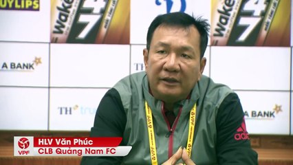 Họp báo sau trận Sông Lam Nghệ An vs Quảng Nam | Vòng 1 V-League 2019