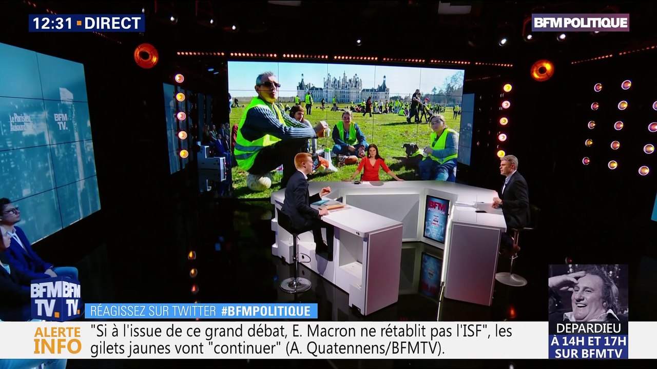 Politiques au quotidien: "Si les gilets jaunes décident de faire une liste aux Européennes, c'est leur affaire"